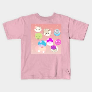 Kawaii Animals Kids T-Shirt